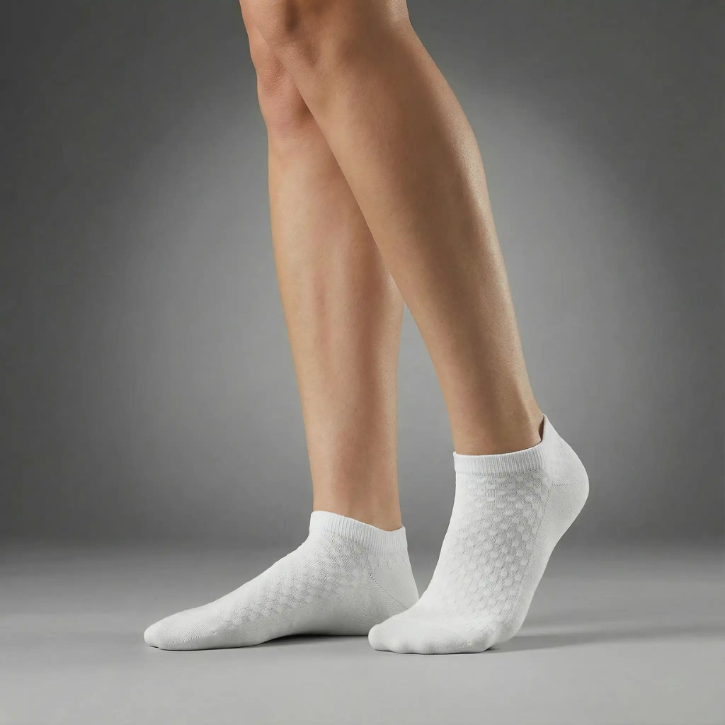 HALCYON SHORT-CROPPED SOCKS MADE FROM PREMIUM BAMBOO FIBER